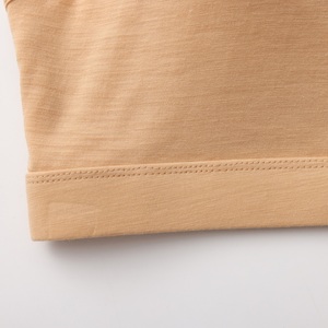 Novo Design de Tops de Treino com Barra Estendida em Lã Merino para Mulheres, Sutiã Esportivo de Yoga - Product Image 3