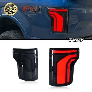 ไฟท้ายรถยนต์ TYPY รุ่นใหม่ สำหรับ F150 ปี 2015-2021 หลอดไฟ LED สำหรับรถยนต์ ไฟส่องสว่างเวลากลางวัน ไฟเลี้ยวแบบไดนามิก อุปกรณ์ตกแต่งรถยนต์ - Product Image 1