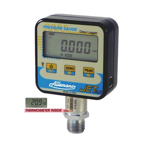 Manomètre Allemano 0-6 Bar 0-140 Psi AISI 316 Tube et raccord type C - Product Image 4