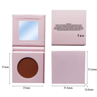 Palette de fard à joues 5 couleurs personnalisable avec votre logo, vente en gros OEM ODM sous marque privée