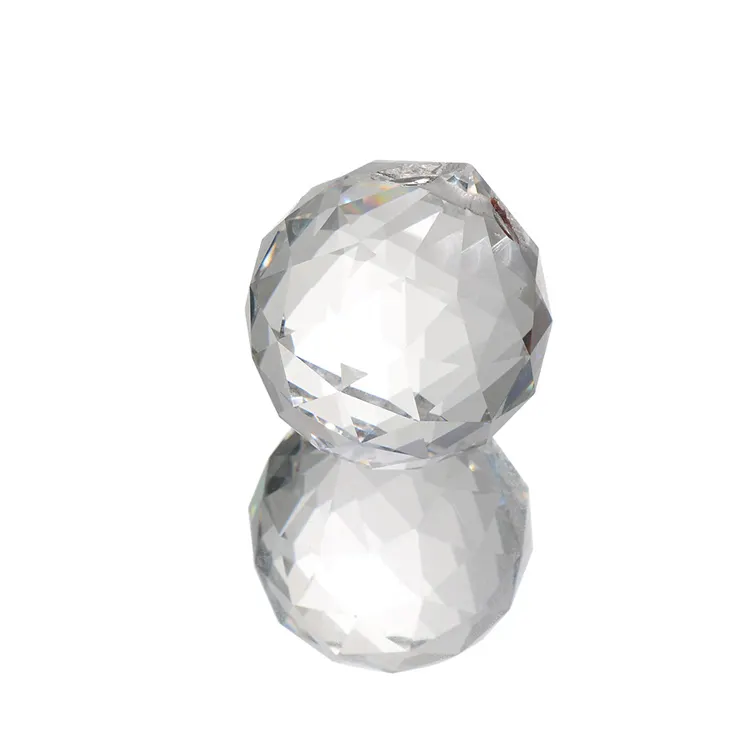 K9 Faceted क्रिस्टल बॉल के लिए दीपक झूमर प्रकाश सामान/दौर Faceted गेंद सामान के लिए क्रिस्टल झूमर