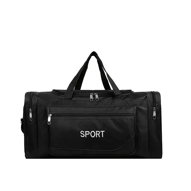 Goedkope Grote Capaciteit Gym Reizen Bagage Plunjezak Mens Sport Outdoor Weekender Hand Carry Reistas Casual Licht Unisex Tote