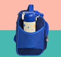 Sac Isotherme Souple en Polyester pour Repas, Vente en Gros Usine, avec Bandoulière, pour Enfants, Réutilisable, Capacité 8L, Anti-Fuite