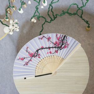 Éventail Pliant Élégant en Bambou Blanc, Portable, Design Personnalisé Traditionnel pour l'École, le Nouvel An Chinois, Halloween, et les Célébrations Amoureuses - Product Image 3