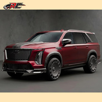 Kit carrosserie en carbone sec M-Style pour Cadillac Escalade (modèle 2026) : Aileron arrière, jupes latérales, diffuseur arrière et pare-chocs