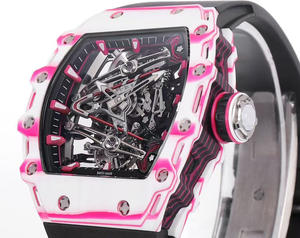 Reloj Mecánico Automático de Lujo de Fibra de Carbono 3802, Deportivo, de Alta Calidad, con Tourbillon y Diseño Hueco - Product Image 2