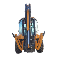 Mesin Diesel Turbocharged Backhoe Loader untuk Pemasangan Saluran & Pertanian - Fleksibel & Efisiensi Tinggi 37kW untuk Segala Pekerjaan