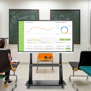 All-in-One 85-inch LED thông minh kỹ thuật số tương tác phẳng-panel Blackboard máy tính 120Hz làm mới cho mẫu giáo giảng dạy Đào Tạo - Product Image 1