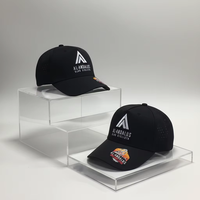 Casquettes de sport perforées pour la course à pied, nouvelle collection en gros, casquette de baseball personnalisée à 5 panneaux en nylon, broderie, séchage rapide, découpe au laser, casquette de golf