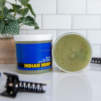 Après-shampoing revitalisant profond pour cheveux bouclés aux herbes, 340 ml, Chanvre Indien