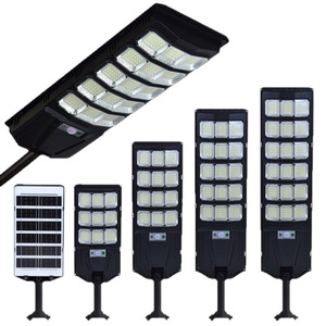 Ventes chaudes Lampadaire tout-en-un 100W 200W 300W 400W Étanche Extérieur Route Ip65 <span class=keywords><strong>Lampadaires</strong></span> solaires LED intégrés - Product Image 2