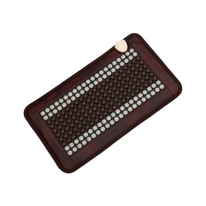 Cojín calentado 2025 Fanocare Productos de masaje Masaje de próstata Turmalina Piedra Natural Negro Turmalina Piedra Almohadilla térmica - Product Image 3