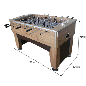 Tùy Chỉnh 56 Inch Kích Thước Lớn MDF <span class=keywords><strong>Foosball</strong></span> Bóng Đá Bảng Người Lớn Đồ Chơi Bảng Bóng Đá - Product Image 1