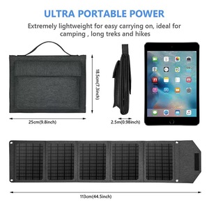 Best-selling 60W Foldable <b>Solar</b> <b>Panel</b>-Monocrystaline Silicon 12V 22% Efficiency - Product Image 5