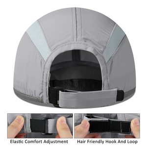 Reflective Folding <b>Cycling</b> Outdoor Sport Hat Unstructured Design Custom Logo Quick Dry Cap for Women and Men - Product Image 4