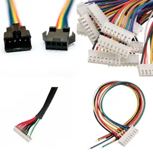 Customized JST PH ZH XH EH 1.0 1.25 1.5 2.0 2.54 mm Pitch 2/3/4/5/6 Pin Connectors Wire Harnesses