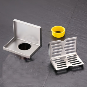 Spot Goods L-Shape Slot Drain Panier en acier inoxydable <span class=keywords><strong>Grille</strong></span> <span class=keywords><strong>de</strong></span> drainage <span class=keywords><strong>de</strong></span> sol <span class=keywords><strong>de</strong></span> lavage <span class=keywords><strong>de</strong></span> voiture commerciale moderne <span class=keywords><strong>pour</strong></span> salle <span class=keywords><strong>de</strong></span> bain - Product Image 4