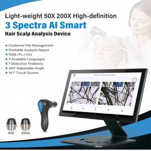 Máquina Analizadora de Piel Inteligente con IA Litian LT-FD008 con Ampliación de 200x para Folículos Capilares, WiFi/Bluetooth para Uso Clínico y Doméstico - Product Image 2
