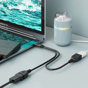 1 erkek 2 kadın uzatma kablosu USB 2.0 Splitter Y kablosu güç adaptörü dönüştürücü PC araba veri iletimi için şarj - Product Image 3