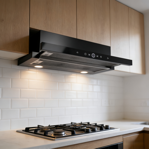 Campanas Extractoras Premium con Recirculación de Aire, Filtros Dobles de 5 Capas, Chimenea Telescópica y Filtros de Malla de Aluminio Dobles - Product Image 1