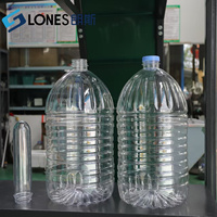 Machine de soufflage par étirage automatique à entraînement servo complet pour bouteilles d'eau en PET, modèle LS-A2-20L, 2 cavités, pour seaux d'huile comestible, 20 litres