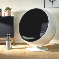 Chaise œuf de salon de loisirs chaise de canapé ronde moderne chaise de salon à bulles