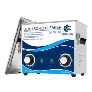 Granbo 180W 40Khz Nettoyeur à ultrasons 3L Machine avec minuterie mécanique Chauffage <span class=keywords><strong>Nettoyage</strong></span> de <span class=keywords><strong>bain</strong></span> à ultrasons réglable - Product Image 3