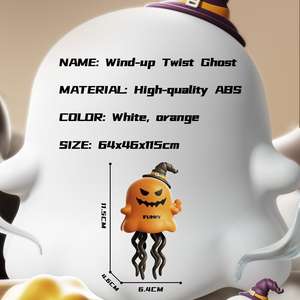 Giocattoli danzanti per bambini di Halloween che strisciano giocattoli per la pancia che ballano zucca fantasma natale tortuoso per alleviare lo Stress giocattolo - Product Image 4