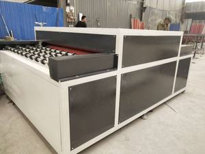 Machine à laver et sécher le verre double couche, presse à rouleaux horizontale isolante, construction en acier, 380V - Product Image 2