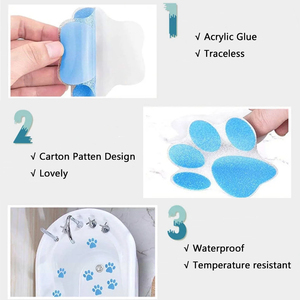 Tiras <span class=keywords><strong>antideslizantes</strong></span> <span class=keywords><strong>para</strong></span> suelo de piscina de baño, garras marrones, 6 uds., 8mm/11mm, <span class=keywords><strong>pegatinas</strong></span> <span class=keywords><strong>antideslizantes</strong></span> de seguridad <span class=keywords><strong>para</strong></span> bañera de dibujos animados - Product Image 5