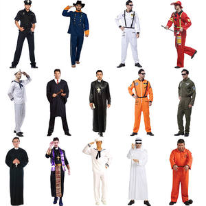 Produttore Costume di carnevale personalizzato uomini astronauta prete vigile del fuoco <span class=keywords><strong>costumi</strong></span> di carriera all'ingrosso - Product Image 1