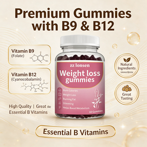 Gomitas de Vinagre de Sidra de Manzana con Remolacha, Granada, B12 y Ácido Fólico para el Control de Peso y Apoyo al Metabolismo, 60 Gomitas - Product Image 5