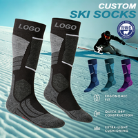 Chaussettes de ski en laine mérinos Xingyou, épaisses, thermiques, douces, chaudes, avec coussinets, respirantes, pour l'hiver, le snowboard, la randonnée, chaussettes personnalisées