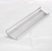 Diffuseur de lumière linéaire pour bande LED, en PMMA, lentille en PC, double concave, givré, garantie 3 ans