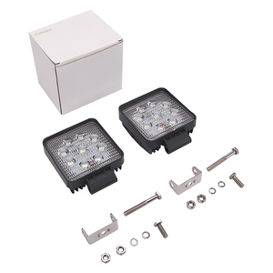 Lampe <span class=keywords><strong>led</strong></span> cob carrée, 18w, 20w, 27w, 45w, 48w, éclairage de <span class=keywords><strong>camping</strong></span>, pour voiture, chariot, tracteur, machine de travail tout terrain, - Product Image 4