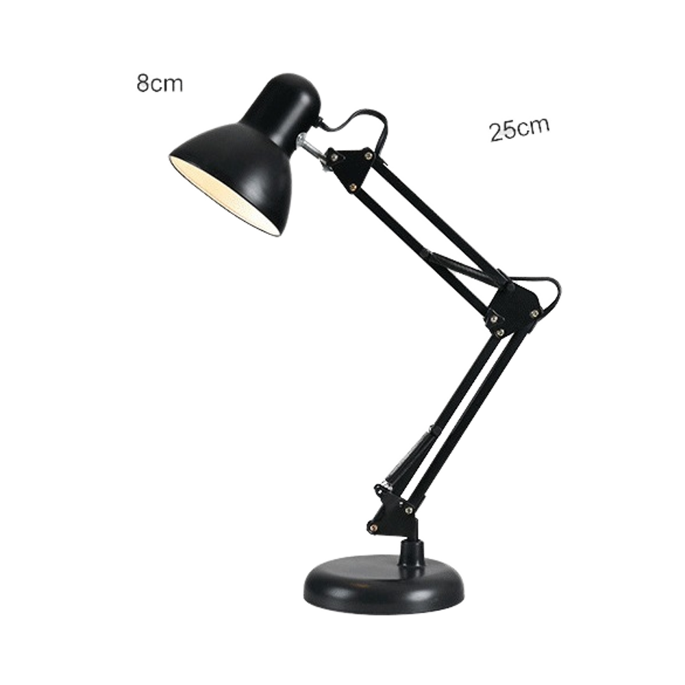 Eye-protecting Desk Lamp for Learning, Reading and Working American Metal American Long-arm Button Photography Fill Light