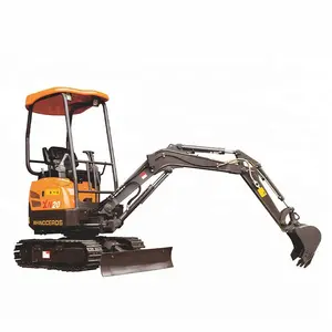 Rhinoceros XN20 Mini Excavator Digging Machine for Sale New Excavator Price 2 Ton Clearance Cylinder Power Engine