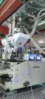 Mitex Double trémie PLC contrôlé automatique doseur volumétrique en alliage d'aluminium maître lot additifs mélangeur agitateur Injection