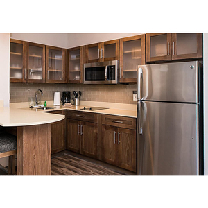 Vitrina de madera maciza, mueble de cocina, mercado americano - Product Image 2
