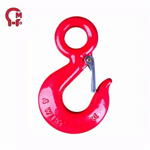 HLM 320a Lifting Eye Hoist Hook With Safety Latch Hook Lifting Eye Hoist Hook