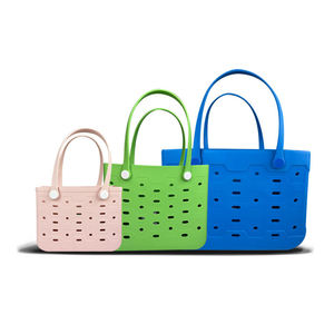 Borsa da Spiaggia in EVA Personalizzabile XL Impermeabile Stile Silicone Grande Capacità per Uso all'Aperto e Spiaggia - Product Image 3