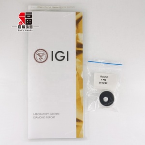Bijoux Baifu, certificat IGI, <span class=keywords><strong>diamant</strong></span> cultivé en laboratoire HPHT CVD, couleur D, pureté VVS VS, <span class=keywords><strong>diamant</strong></span> non monté - Product Image 3
