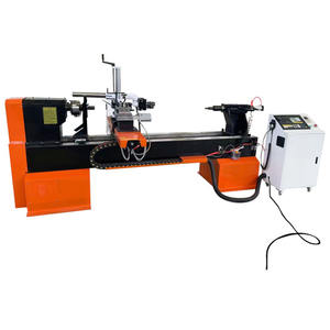 Controlador PLC Horizontal para Torno de <span class=keywords><strong>Madera</strong></span> CNC de 3 Ejes con Cuchilla de Carburo - Product Image 1