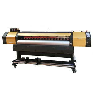 Cheap Eco-solvent Printer China Inkjet Printer Eco-solvent Printer 1.8m 2 Head 4720 Eco-slovent Ink/water-<strong>based</strong> Ink - Product Image 1