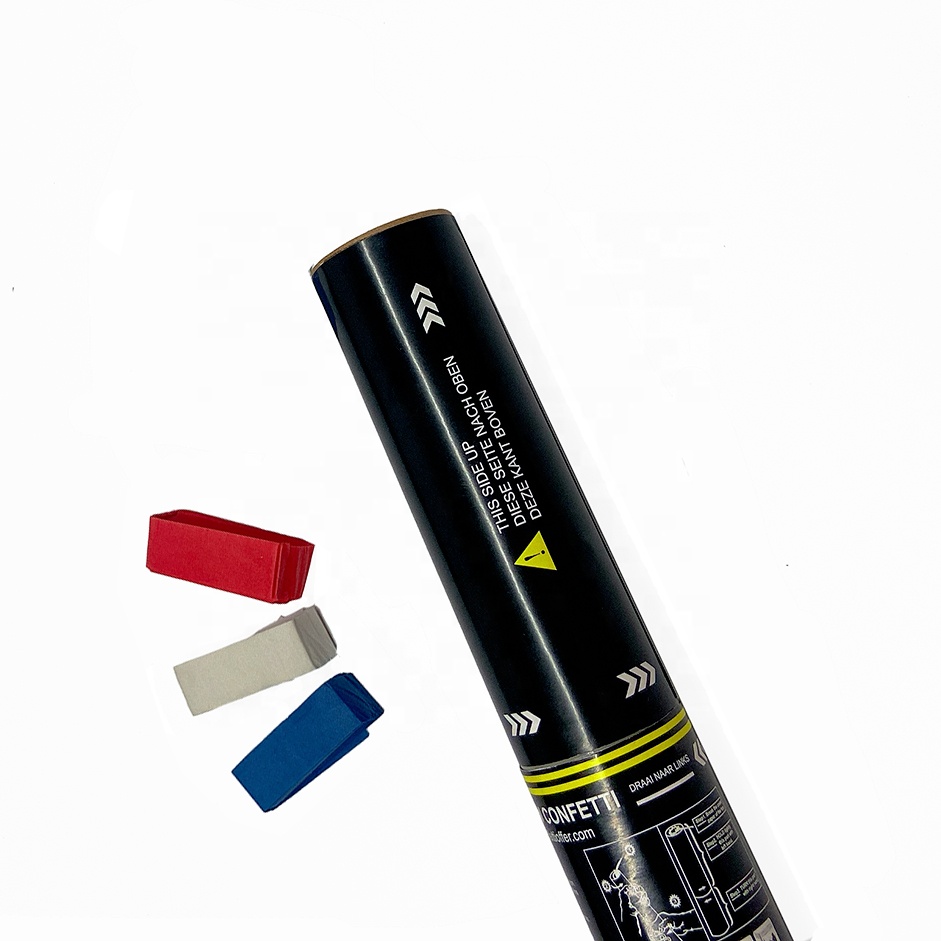 Лидер продаж 2021, Высококачественная бумажная пушка с конфетти для свадьбы, вечеринки, фестиваля