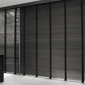 Bán buôn thông minh cơ giới bằng gỗ rèm cửa sổ cửa chớp không dây giả gỗ Venetian mù cho Windows - Product Image 3