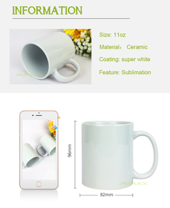 <span class=keywords><strong>Lot</strong></span> de tasses à café pour Sublimation Streetwear blanc 11oz en céramique bon marché tasses minimalistes personnalisées fête Super blanc pour 1 utilisateur - Product Image 3
