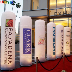 Pilier gonflable personnalisé illuminé avec éclairage interne pour la visibilité <span class=keywords><strong>de</strong></span> la marque lors d'événements nocturnes - Product Image 6