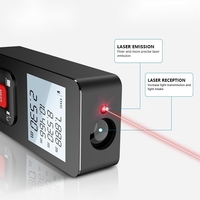 Télémètre laser industriel étanche haute précision 50-120m avec une précision de 2mm
