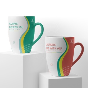 Promotional Advertising Popular Customized Colorful Sublimation Ceramic Mugs